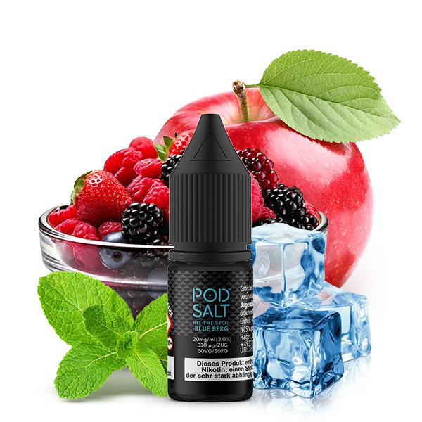 POD SALT CORE Blue Berg Nikotinsalz Liquid 10 ml