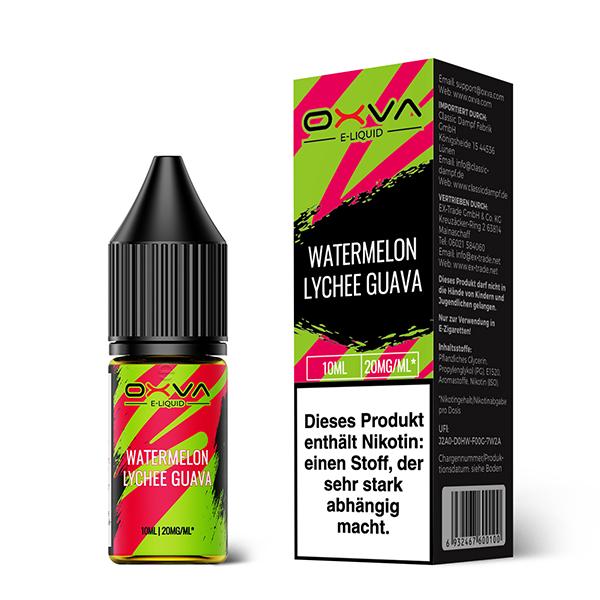 OXVA Watermelon Lychee Guava Nikotinsalz Liquid 10 ml