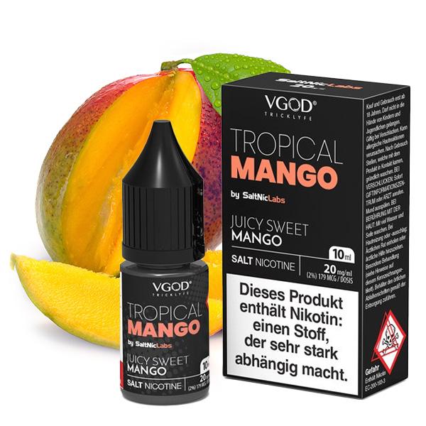 VGOD SALTNIC Tropical Mango Nikotinsalz Liquid 10 ml