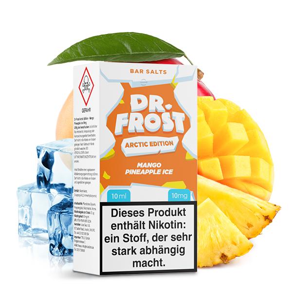 DR. FROST Arctic Edition Mango Pineapple Ice Nikotinsalz Liquid 10 ml
