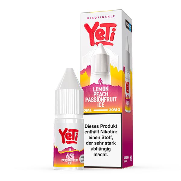 YETI SUMMIT Lemon Peach Passionfruit Ice Nikotinsalz Liquid 10 ml