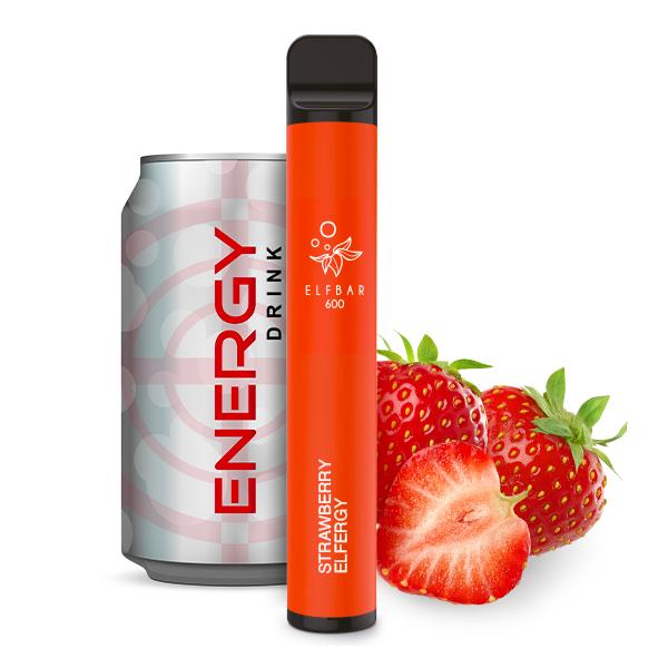 Elfbar 600 Einweg E-Zigarette ST - Elfergy Strawberry