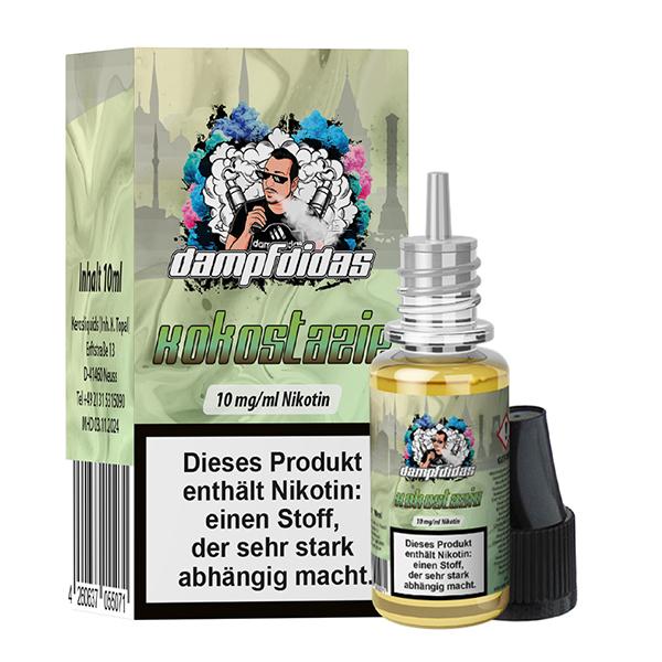 DAMPFDIDAS Kokostazie Nikotinsalz Liquid 10 ml