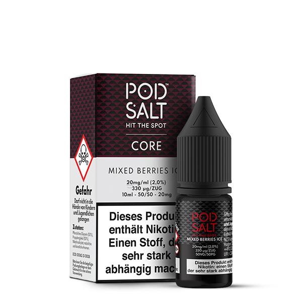POD SALT CORE Mixed Berries Ice Nikotinsalz Liquid 10ml