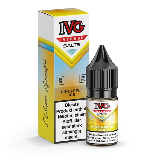 IVG INTENSE Pineapple Ice Nikotinsalz Liquid 10 ml