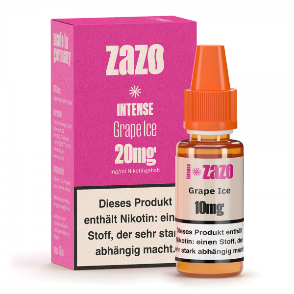 ZAZO INTENSE Grape Ice Nikotinsalz Liquid