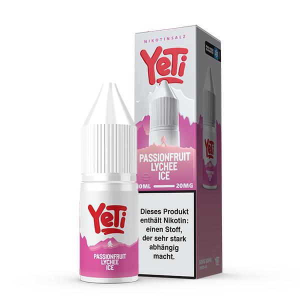 YETI SUMMIT Passionfruit Lychee Ice Nikotinsalz Liquid 10 ml