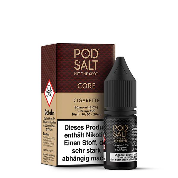 POD SALT CORE Cigarette Nikotinsalz Liquid 10 ml