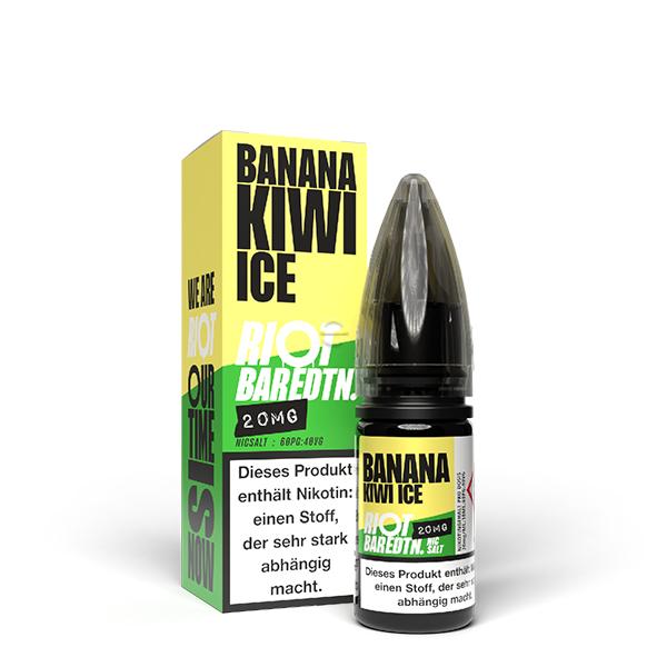 RIOT SQUAD BAR EDITION Banana Kiwi Ice Nikotinsalz Liquid 10 ml