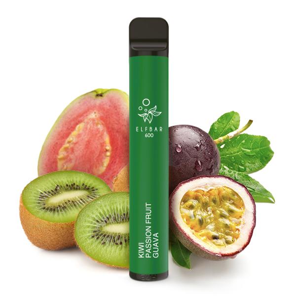 Elfbar 600 CP Einweg E-Zigarette - Kiwi Passion Fruit Guava