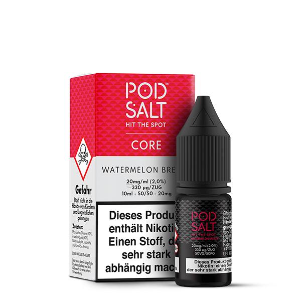 POD SALT CORE Watermelon Breeze Nikotinsalz Liquid 10ml
