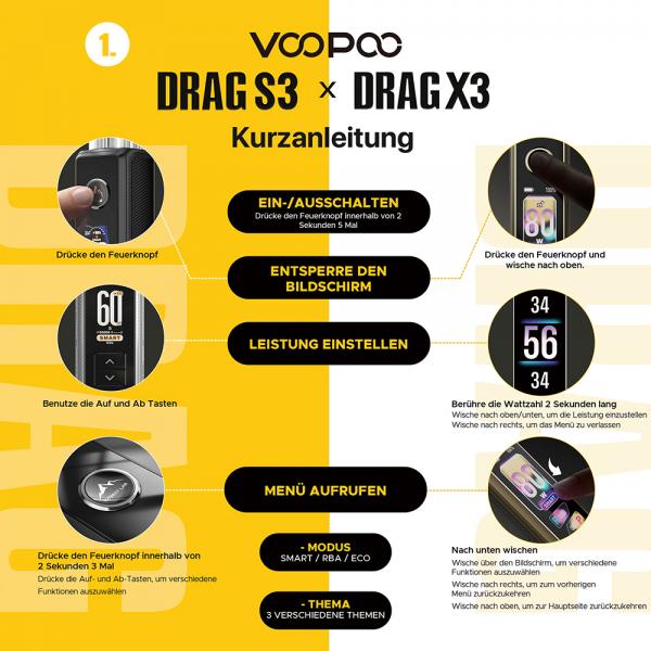 Voopoo Drag X3 Pod Kit