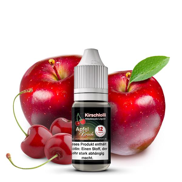 KIRSCHLOLLI Apfel Kirsch Nikotinsalz Liquid 10ml