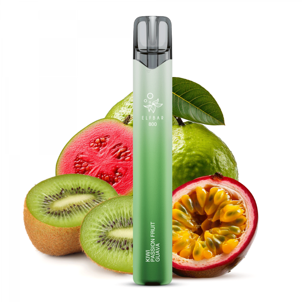 Elfbar 800 Einweg E-Zigarette - Kiwi Passion Fruit Guava