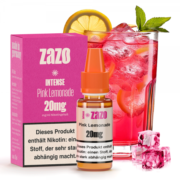 ZAZO INTENSE Pink Lemonade Nikotinsalz Liquid
