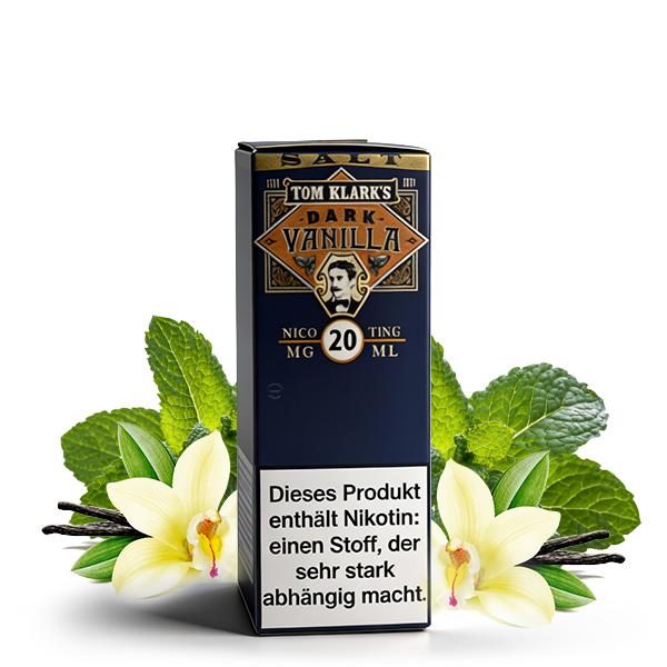 TOM KLARK'S Dark Vanilla Nikotinsalz Liquid 10ml
