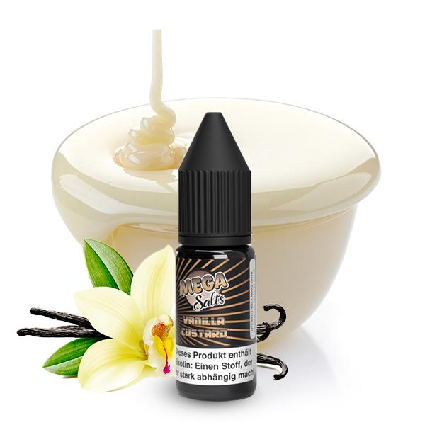 MEGA SALTS Vanilla Custard Nikotinsalz Liquid 10ml