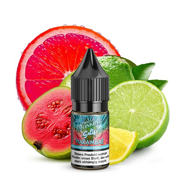 TWELVE MONKEYS Harambae Iced Nikotinsalz Liquid 10 ml