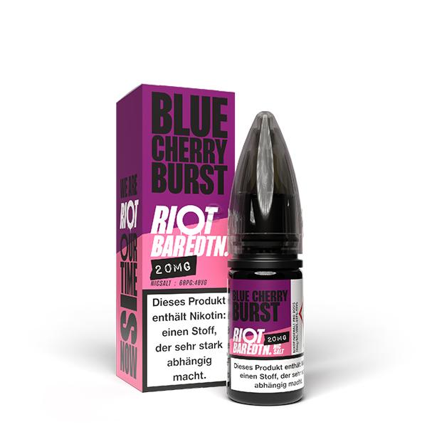 RIOT SQUAD BAR EDITION Blue Cherry Burst Nikotinsalz Liquid 10 ml