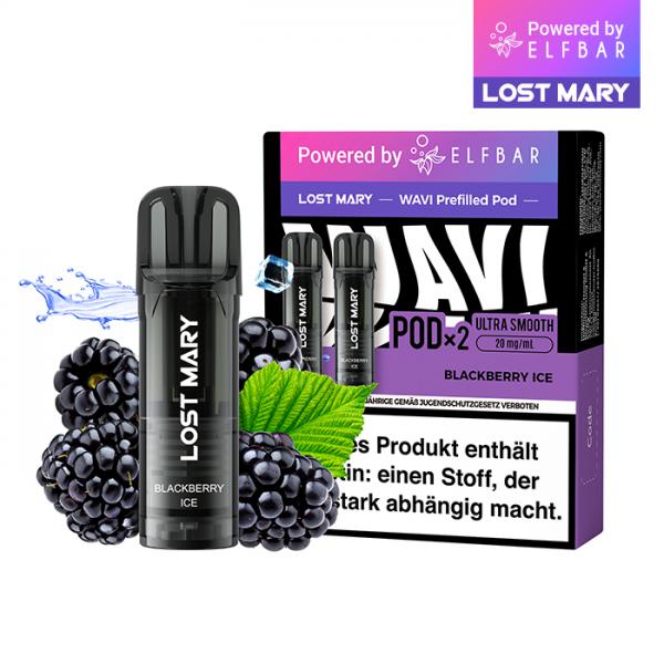 2x Lost Mary Wavi Pod - Blackberry Ice