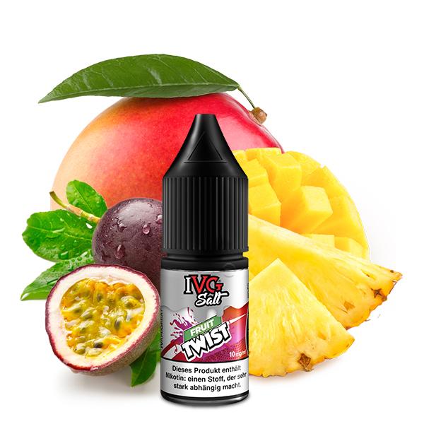 IVG Fruit Twist Nikotinsalz Liquid 10 ml
