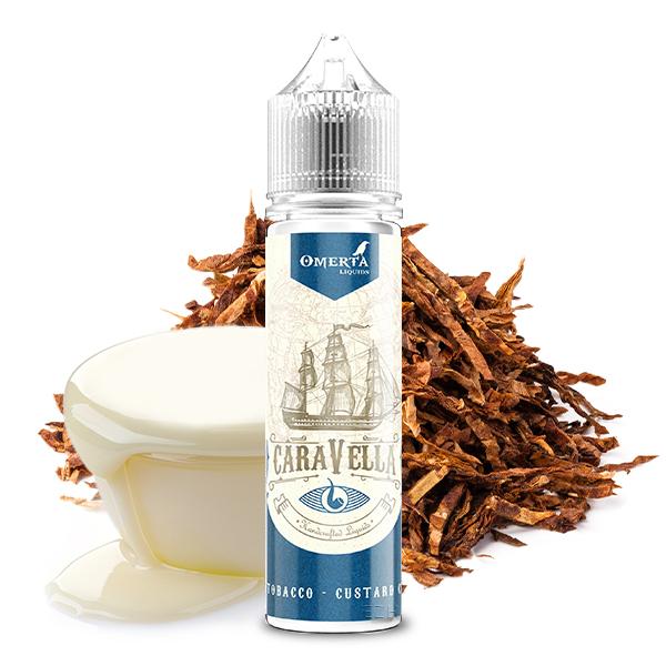 OMERTA LIQUIDS CARAVELLA Pipe Tobacco Custard Cream Aroma 10ml