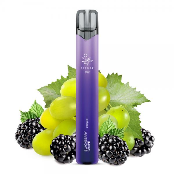 Elfbar 800 Einweg E-Zigarette - Blackberry Grape