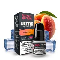 TOTALLY WICKED ULTRA Peach Ice Nikotinsalz Liquid 8 ml