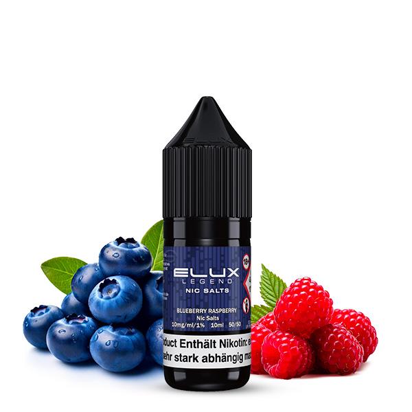 ELUX Blueberry Raspberry Nikotinsalz Liquid 10 ml