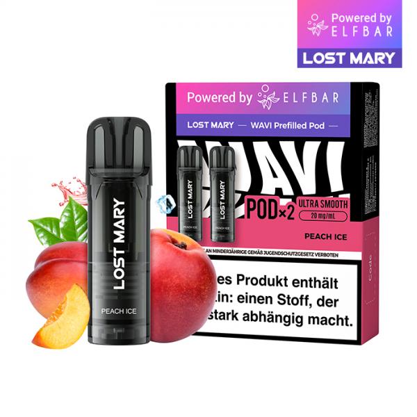 2x Lost Mary Wavi Pod - Peach Ice
