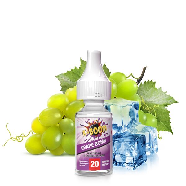 K-BOOM Grape Bomb Nikotinsalz Liquid 10 ml
