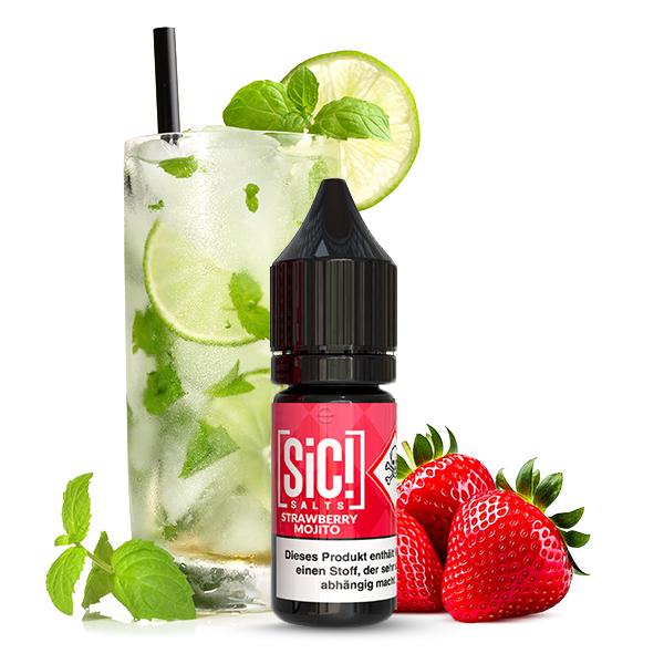 SIC! Strawberry Mojito Nikotinsalz Liquid 10 ml