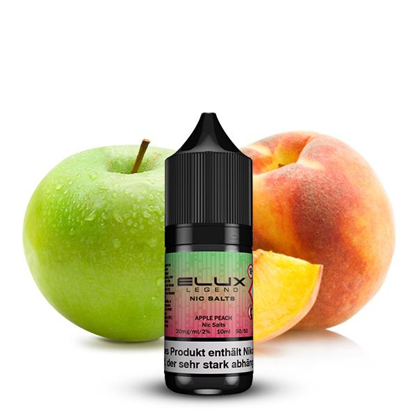 ELUX Apple Peach Nikotinsalz Liquid 10 ml