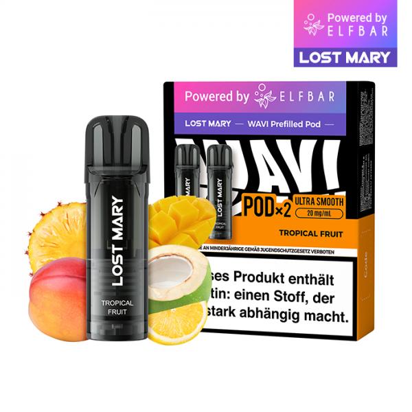 2x Lost Mary Wavi Pod - Tropical Fruit