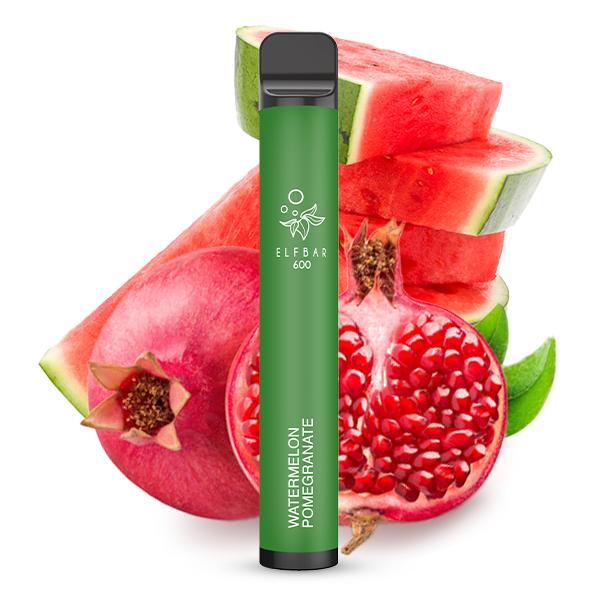 Elfbar 600 CP Einweg E-Zigarette - Watermelon Pomegranate