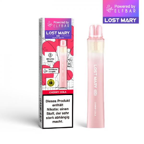 Lost Mary 800 Einweg E-Zigarette - Cherry Cola