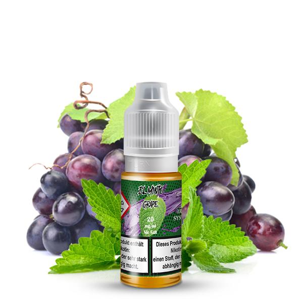 EL MINTO Grape Nikotinsalz Liquid 10 ml