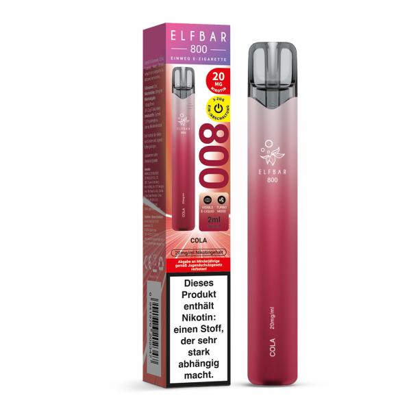 Elfbar 800 Einweg E-Zigarette - Cola