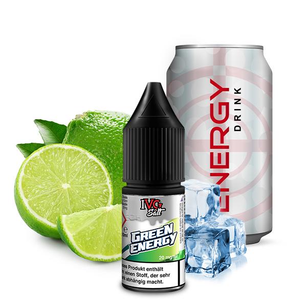 IVG CRUSHED Green Energy Nikotinsalz Liquid 10 ml