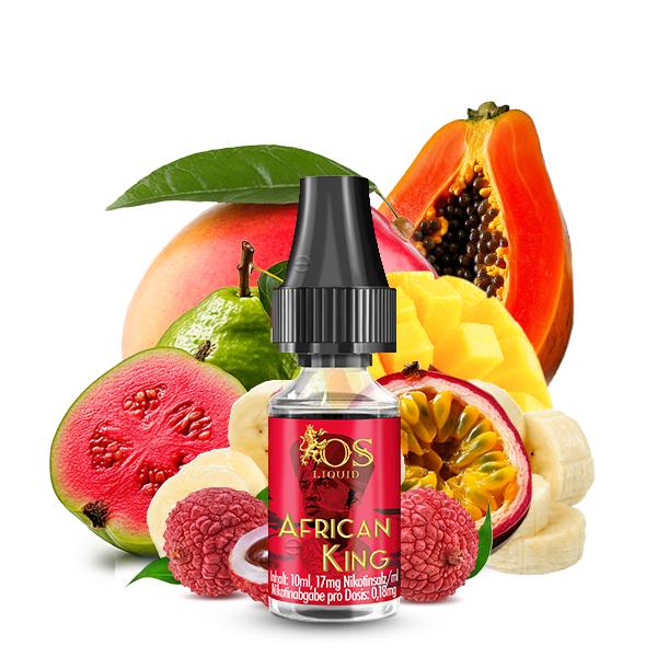 OS LIQUID African King Nikotinsalz Liquid 10 ml