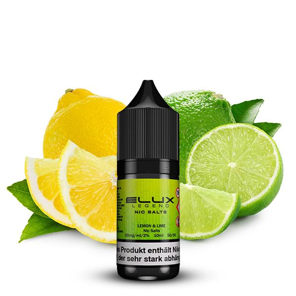 ELUX Lemon & Lime Nikotinsalz Liquid 10 ml