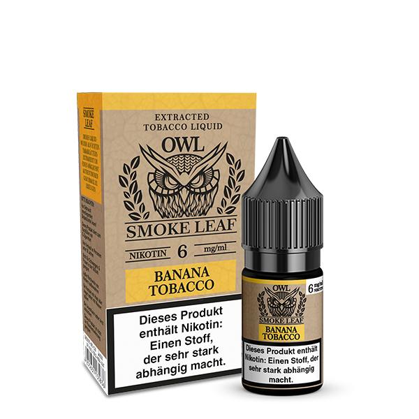 OWL SMOKE LEAF Banana Tobacco Liquid 10ml