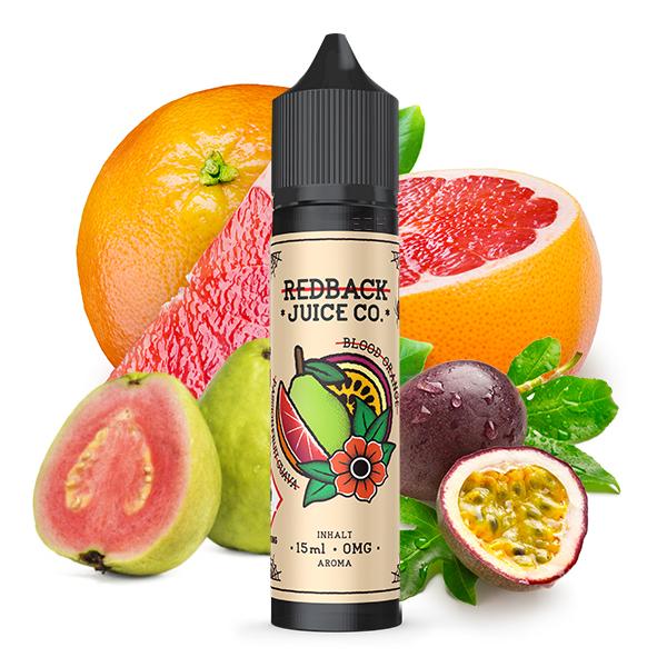REDBACK JUICE CO. Blutorange Passionsfrucht Guave Aroma 15ml