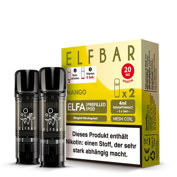 2x Elfbar ELFA Pod - Mango