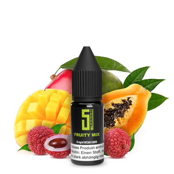 5 EL Fruity Mix Nikotinsalz Liquid 10 ml