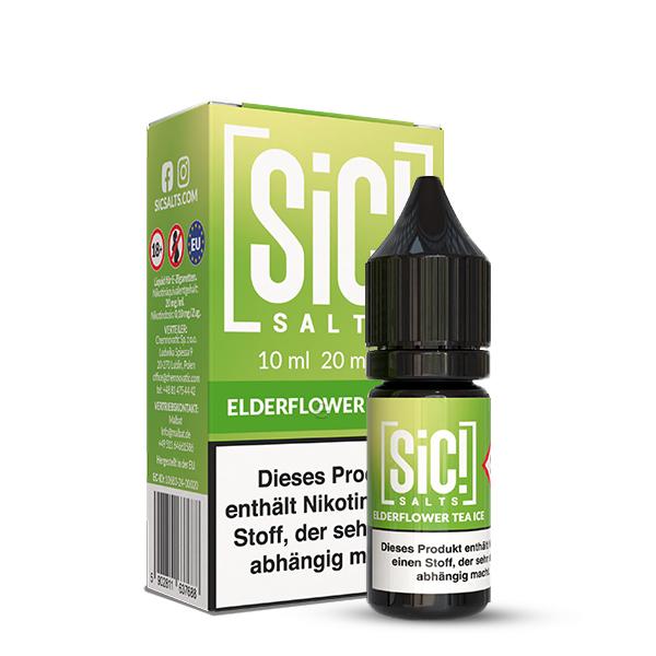 SIC! Elderflower Tea Ice Nikotinsalz Liquid 10 ml