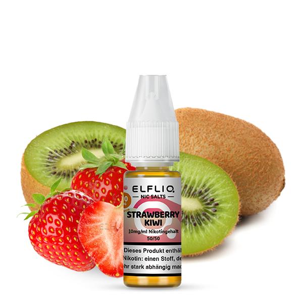 ELFBAR ELFLIQ Strawberry Kiwi Nikotinsalz Liquid 10 ml