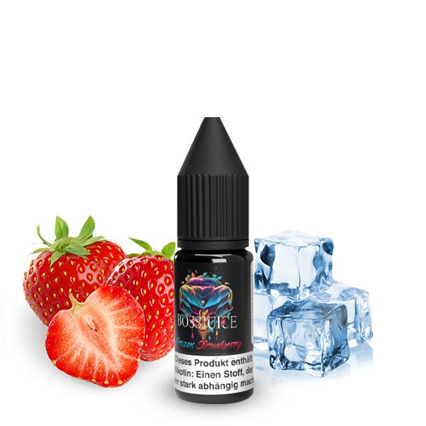 BOSSJUICE Frozen Strawberry Nikotinsalz Liquid 10 ml