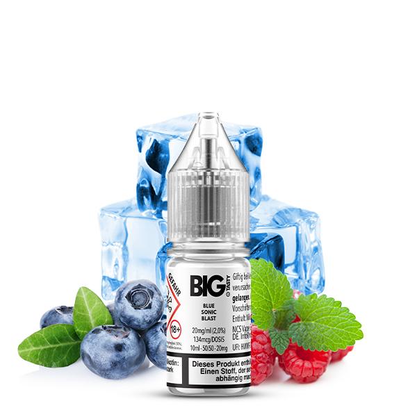 BIG TASTY Blue Sonic Blast Nikotinsalz Liquid 10 ml