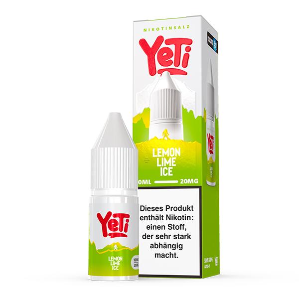 YETI SUMMIT Lemon Lime Ice Nikotinsalz Liquid 10 ml